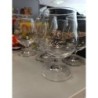 6 verres licorne black 0.25l