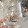 6 verres licorne black 0.25l