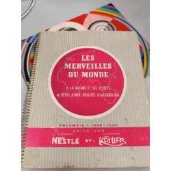 cahier merveilles du monde