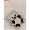 pins vintage ourson panda noir blanc