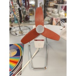ventilateur vintage orange...