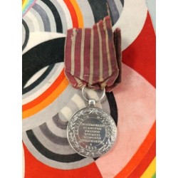 Médaille campagne d'Italie 1859 argent reproduction 