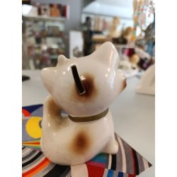 tirelire chat vintage style japonais