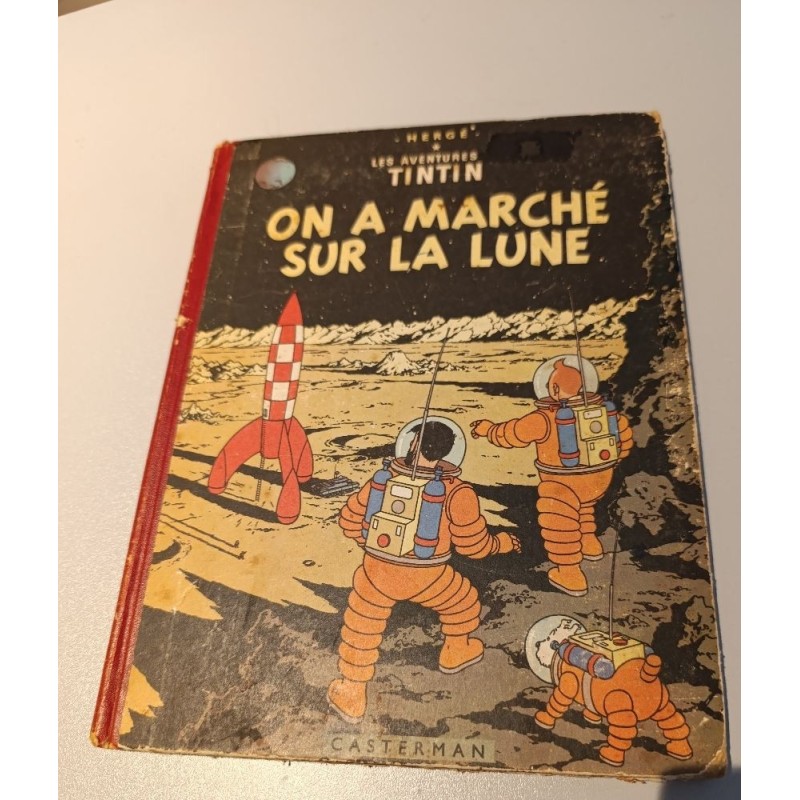 BD Tintin on a marché sur la lune 1954