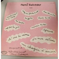 disque vinyle Henri Salvador blanche neige