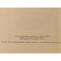 BD Tintin on a marché sur la lune 1954