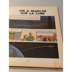 BD Tintin on a marché sur la lune 1954