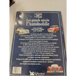 livre les grands succès de  l'automobile 1935-1965