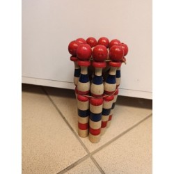 jeu de quilles bois vintage