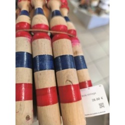 jeu de quilles bois vintage