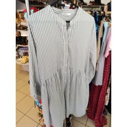 robe tunique rayures only 42