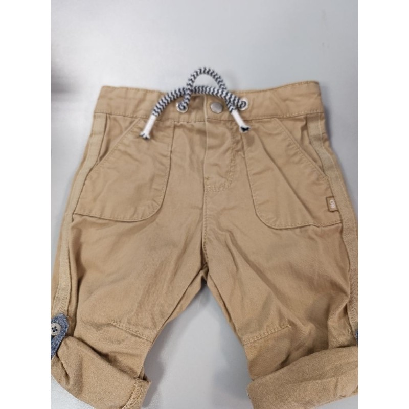 short bermuda beige obaibi 6 mois