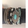 bracelet hipanema manchette turquoise