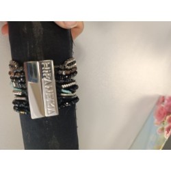 bracelet hipanema manchette turquoise