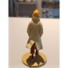 figurine tintin en trench crabe pince d'or officielle 2011