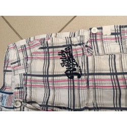 short à carreaux rivaldi taille 34