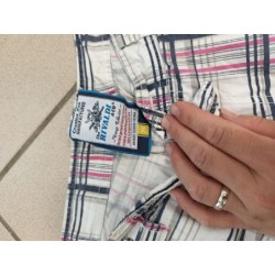 short à carreaux rivaldi taille 34