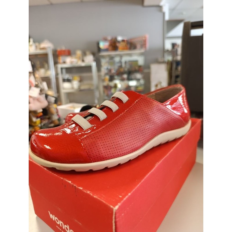 ballerines baskets rouge style vintage wonders pointure 36