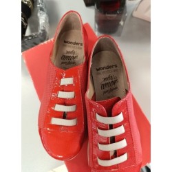 ballerines baskets rouge style vintage wonders pointure 36