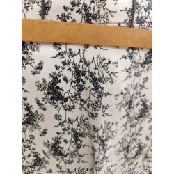 pantalon d'été noir et blanc h&m taille 42