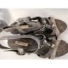 sandales talons gris fugitive francesco rossi pointure 36