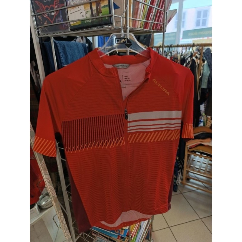 maillot de cyclisme altura taille S rouge
