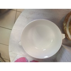 soupière vintage Gien Chambord rose anglaise