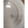 plat rond creux vintage chambord Gien rose anglaise