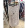 robe à rayures blanches et grise taille M Na-KD