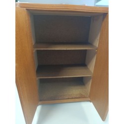 armoire de poupée bois 