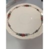 sous tasse sarreguemines alsacien Loux 4 fleurs