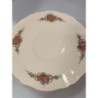 sous tasse sarreguemines alsacien Loux 4 fleurs modèle 2 