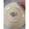 sous tasse sarreguemines alsacien Loux 4 fleurs modèle 2 