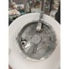 lampe plafonnier vintage 1/2 sphère opaline prête à poser grande