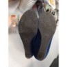 ballerine bleu marine légèrement compensées pointure 37