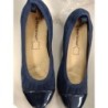 ballerine bleu marine légèrement compensées pointure 37