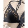maillot de bain noir grands brillants pain de sucre neuf 90 c