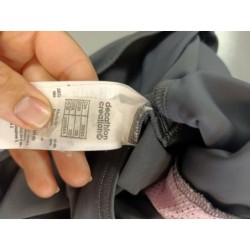 maillot de bain 1 pièce rose et gris tribord taille 38