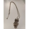 collier sautoir hibou