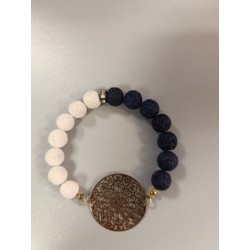 bracelet billes en pierres...