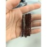 lot 7 bracelets perles forme toupie pierres naturelles