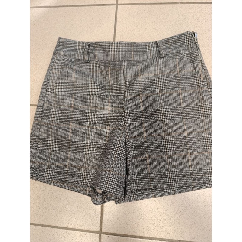 short écossais automne laine Actuelle taille 38 