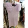 robe lila sans manches 5 ans