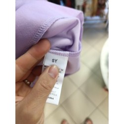 robe lila voiles 5 ans cérémonie