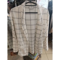 veste blanches fin carreaux...