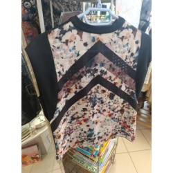 haut sans manches Zara noir...
