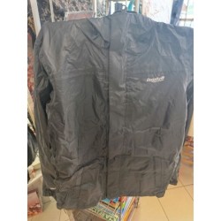 kway enfant noir avec pochette de transport regatta 11-12 ans