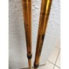 batons de marches antishock avec boussoles