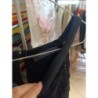 petite robe noire ajourée taille 42 