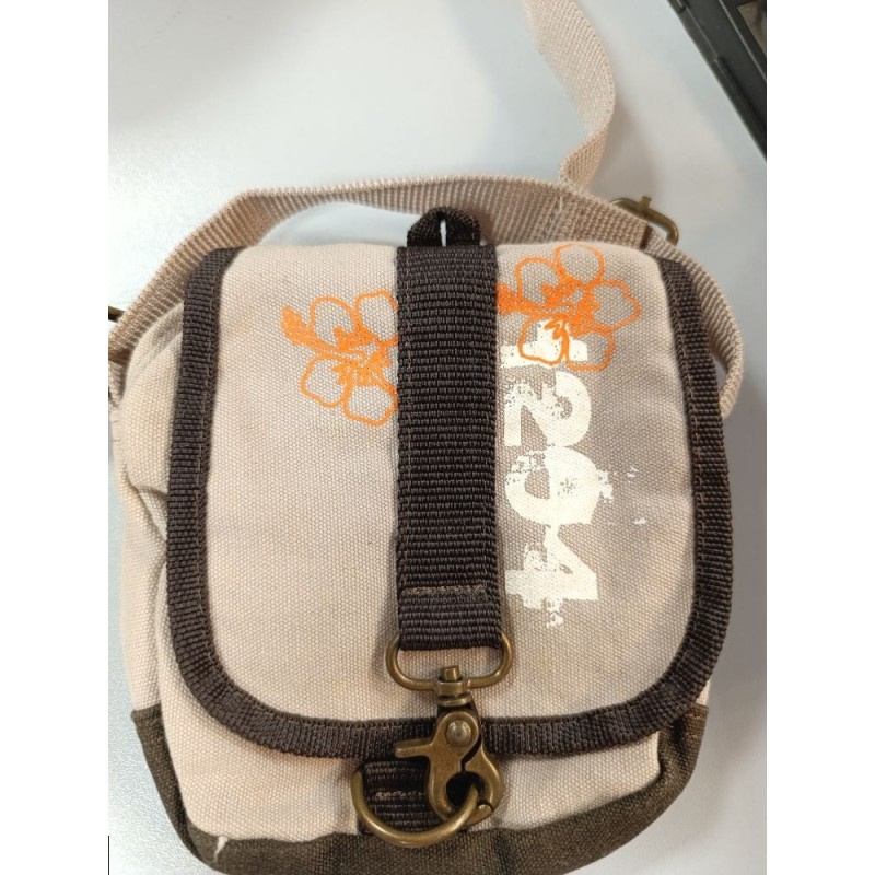 petite sacoche beige vintage